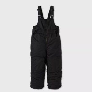 Toddler Boys' Snow Ski Bib Cat & Jack Black 4T